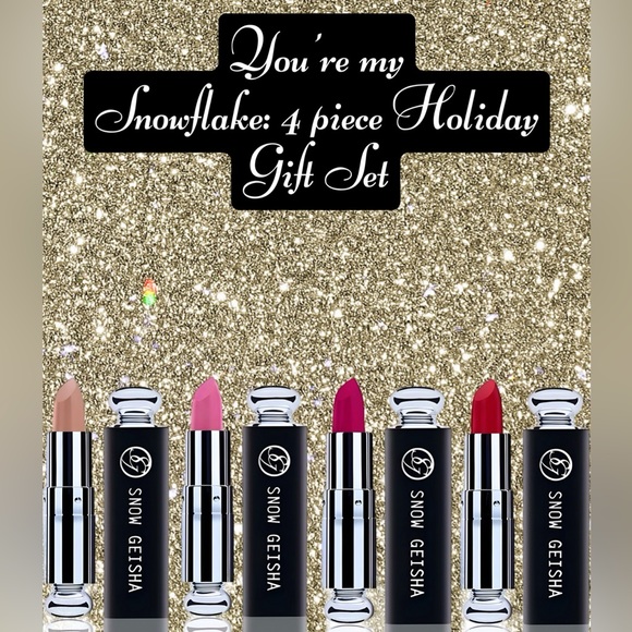 Sephora Snow Geisha Lipstick Set - Nude, Pink, Red - Picture 6 of 7